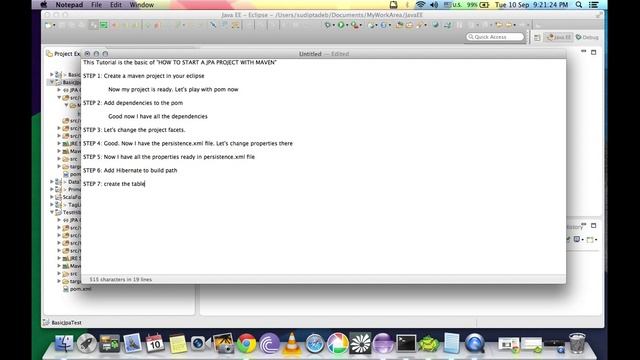 Configure JPA with Maven and MySQL смотреть онлайн