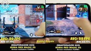ZTE NUBIA RED MAGIC 5S vs ZTE NUBIA RED MAGIC 5G? - БОЛЬШОЕ СРАВНЕНИЕ В ИГРАХ!? +FPS! GAMING TEST
