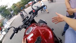 HONDA CB650F vs CB650R Part 2 - Riding (Side by Side comparison)