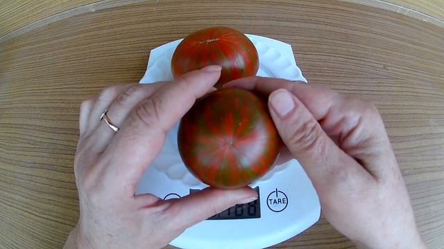 Irish Stripes. Томат, Ирландский полосатый