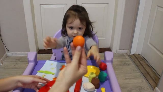 Как сделать гамбургер из пластилина Поделки из пластилина humburger set смотреть онлайн