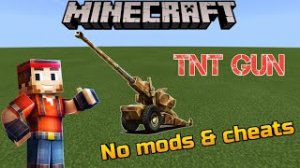 РЕАЛЬНАЯ TNT ПУШКА В МАЙНКРАФТ!!! | КАК СДЕЛАТЬ TNT ПУШКУ В MINECRAFT ??? | БЕЗ ЧИТОВ И МОДОВ!!!