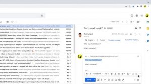 How to quote text as part of an email reply in Gmail