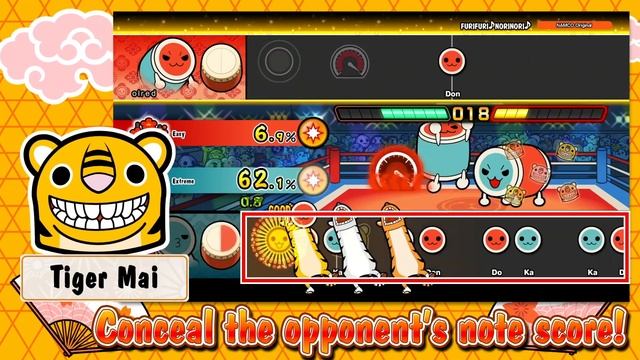 Taiko no Tatsujin: Drum 'n' Fun! - DonKatsu Fight - SWITCH смотреть онлайн