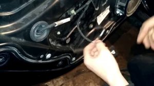 Как снять заменить извлечь стекло задней двери VW PASSAT B6 B7 demontaz szyby drzwi tyl!