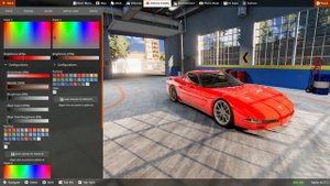 ?? beamNG drive - corvette c5 restoration