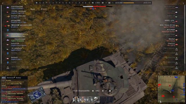 Tiger 1 ausf. E  play on map Eastern Europe (War Thunder)