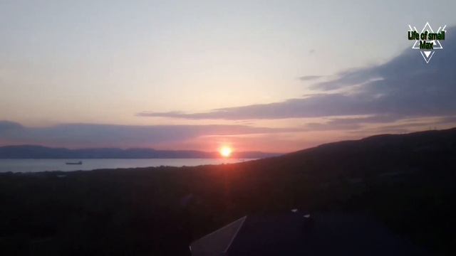 Закат над Новороссийском. Съёмка с Кабардинки. 11.05.2019 смотреть онлайн