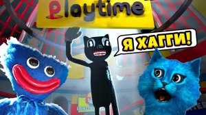 ХАГГИ ВАГГИ это КАРТУН КЭТ ХАКНУЛ ЧИТАМИ Poppy Playtime Взлом HUGGY WUGGY  Cartoon Cat КОТЁНОК ЛАЙК