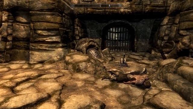 Elder Scrolls V Skyrim.Как открыть ворота. смотреть онлайн