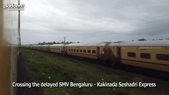 Train Journey | Chennai Central to Thrissur by 12695 Chennai Central - Trivandrum Super Fast смотреть онлайн