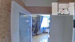 Посуточная Аренда квартиры в Москве. 1-к кв, 44 м², Красно