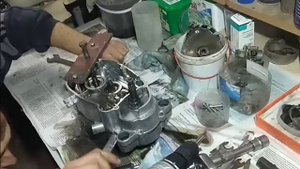 Разборка двигателя V-50 карпаты завод ч2
