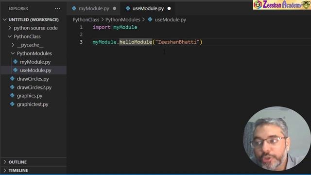 How to use Modules in Python|W3Schools Python Full Course in (Hindi/Urdu) | Python for Beginners P-