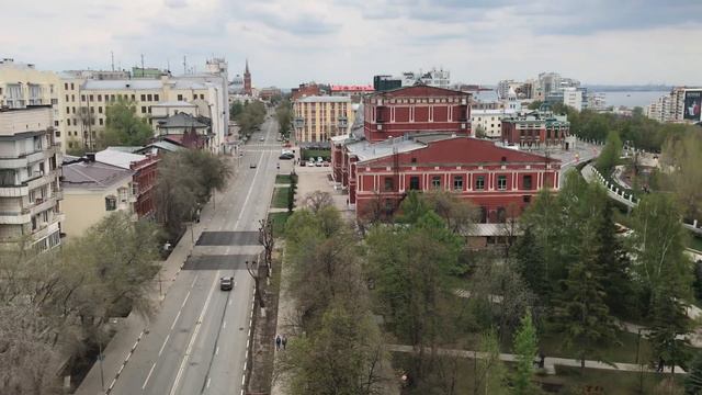 Вид на Самару с небес