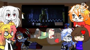 Undertale react to we know what scares you||Remake||gacha club