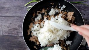 ЖАРЕНЫЙ РИС С ТУНЦОМ! ХУДЕЕМ ВКУСНО!!!