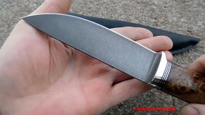 Клинок из стали К390 Bohler Нож на заказ.Blade made of K390 Bohler steel