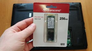 Установка PCIe SSD накопителя в ноутбук ACER E5-575G.