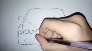 КАК НАРИСОВАТЬ МАШИНУ BMW E39
