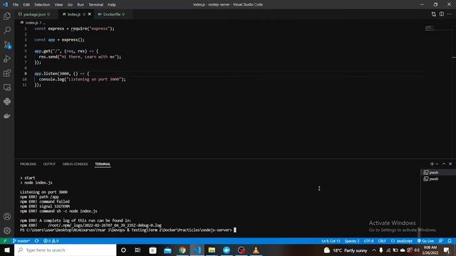 2022 Full Docker Tutorial for Beginners | Run your first docker container & Create a Docker Hub Rep