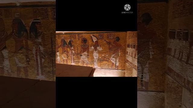 What it's like being inside the most famous tomb in Egypt. King Tutankhamun tomb. Egypt 2021 #short