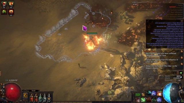 [POE 3.22] Detonate Dead Legion Farming Mid Budget