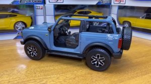 2021 Ford Bronco Badlands 1/18 Maisto Diecast Model Unboxing From Costco