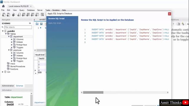 MySQL Workbench Tutorial for Beginners | Learn Workbench in 40 minutes | Amit Thinks | 2023