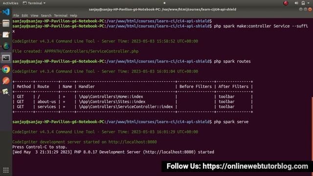 ?? (#5) CodeIgniter 4 REST APIs Using Shield Authentication ? | Create First Application Program