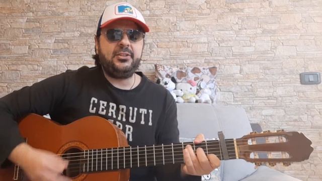 VOLEVAMO SOLO ESSERE FELICI Cover con Accordi GABBANI
