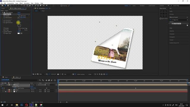 Слайд шоу из фотографий. Фотографии стилизуем под снимки Polaroid смотреть онлайн