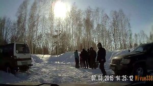 По снегу на Гранте