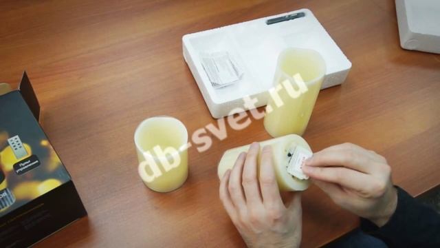 Набор светодиодных светильников SUPRA LCN 02RC SET Светильники в форме свечи смотреть онлайн