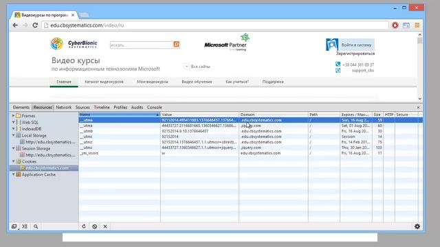 Видеокурс JavaScript Advanced. Урок 8. Cookies и сохранение данных на стороне клиента смотреть онлайн