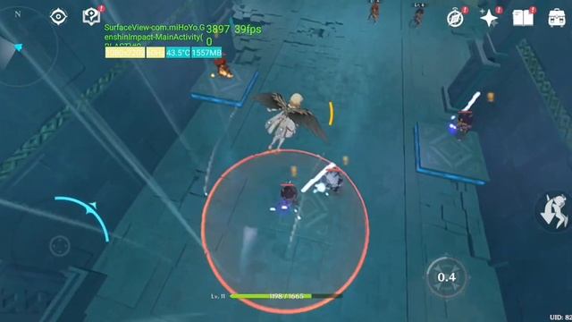 Poco M5 Game test II - Genshin impact Low setting смотреть онлайн