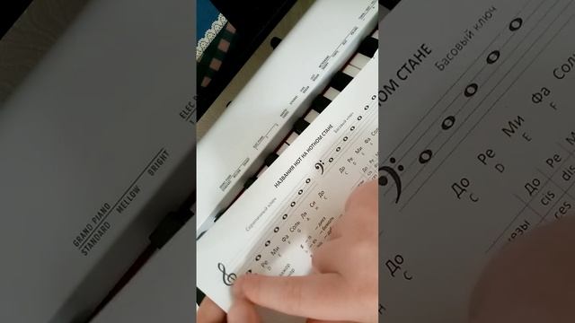 музыка игра по нотам. 1 часть (скрипичный ключ) смотреть онлайн