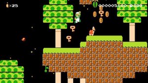 Explore the Overgrown Galaxy - Super Mario Maker 2 - JamesGames
