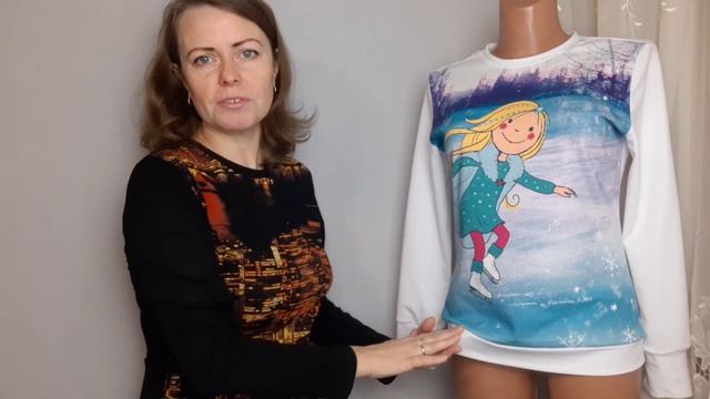 ОБЗОР ГОТОВОГО ИЗДЕЛИЯ - СВИТШОТ смотреть онлайн