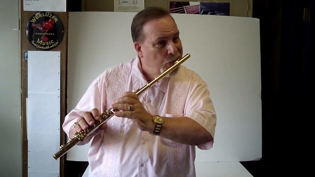 Jack Leff Gold Open Hole C flute смотреть онлайн