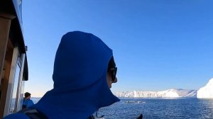 Ilulissat Icefjord Boat Tour at Midnight in Ilulissat, Greenland  - Travel  Vlog