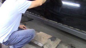 Как поднять просевшую дверь автомобиля.