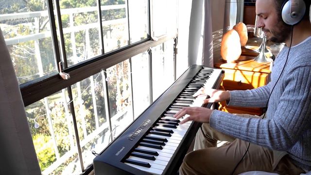 New York, New York - Frank Sinatra (piano cover) смотреть онлайн