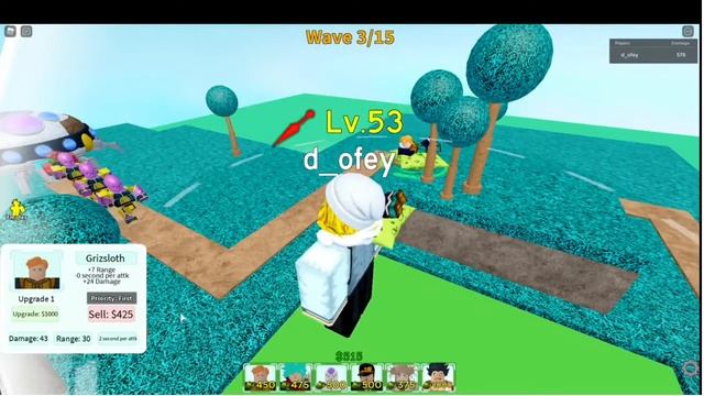 King/Grizsloth Showcase (Roblox All Star Tower Defense) смотреть онлайн