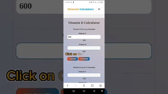 Optimize Your Health with Our Vitamin D Calculator