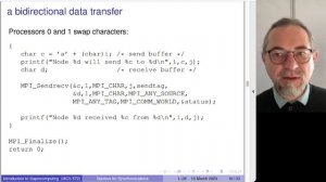 Barriers for Synchronized Computations and the Prefix Sum Algorithm