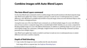 How To Combine Images With Auto Blend Layers In Photoshop | Adobe Tutorial