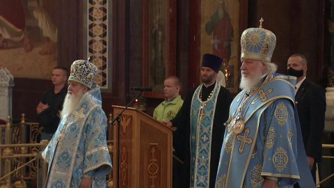 Успение Пресвятой Богородицы отмечают православные верующие
