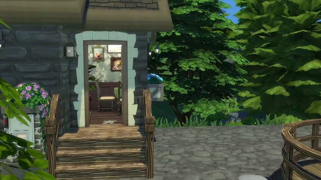 Tiny Farm Cottage | The Sims 4 | No CC | Stop motion смотреть онлайн