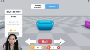 *Cleaning is FUN* in the NEW Roblox LAUNDRY SIMULATOR!!